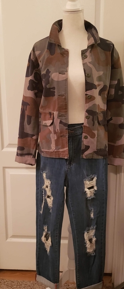 Fashion Nova Cathy Mid Rise Distressed - Picture 6 of 7
